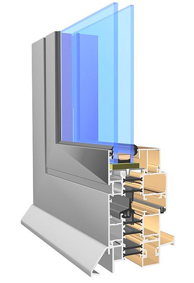 System okienno-drzwiowy
z izolacją termiczną. katowice
